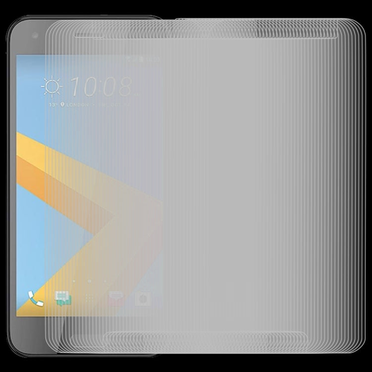 100 PCS 0.26mm 9H 2.5D Tempered Glass Film for HTC One A9s
