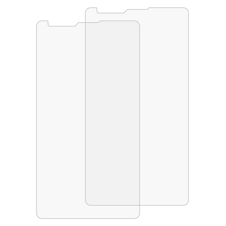 2 PCS 0.26mm 9H 2.5D Tempered Glass Film for LG Stylo 2 Plus / K550