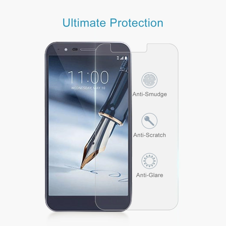 10 PCS 0.26mm 9H 2.5D Tempered Glass Film for LG Stylo 3 Plus