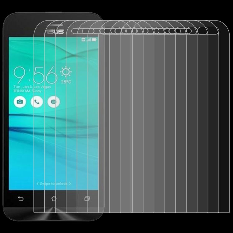 10 PCS 0.26mm 9H 2.5D Tempered Glass Film for Asus ZenFone Go / ZB452KG