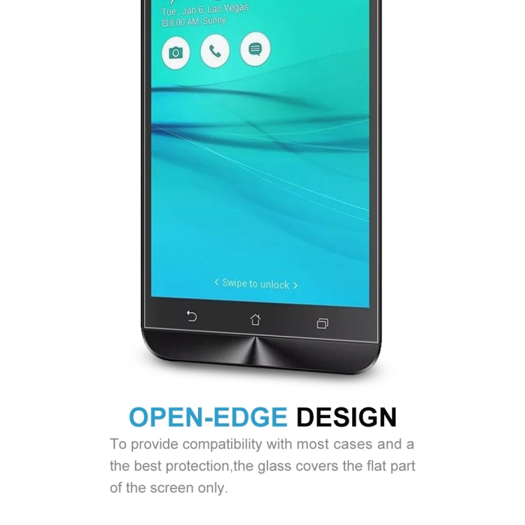 2 PCS 0.26mm 9H 2.5D Tempered Glass Film for Asus ZenFone Go ZB552KL