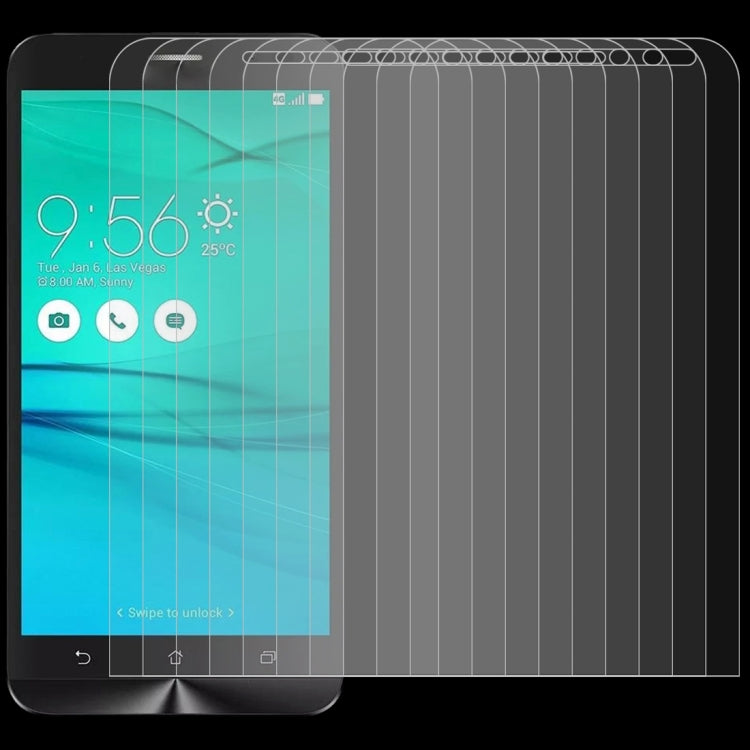 10 PCS 0.26mm 9H 2.5D Tempered Glass Film for Asus ZenFone Go ZB552KL
