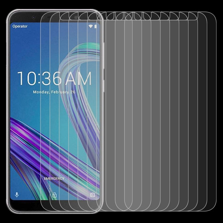 10 PCS 0.26mm 9H 2.5D Tempered Glass Film for Asus ZenFone Max Pro (M1) ZB601KL