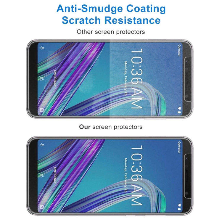 100 PCS 0.26mm 9H 2.5D Tempered Glass Film for Asus ZenFone Max Pro (M1) ZB601KL