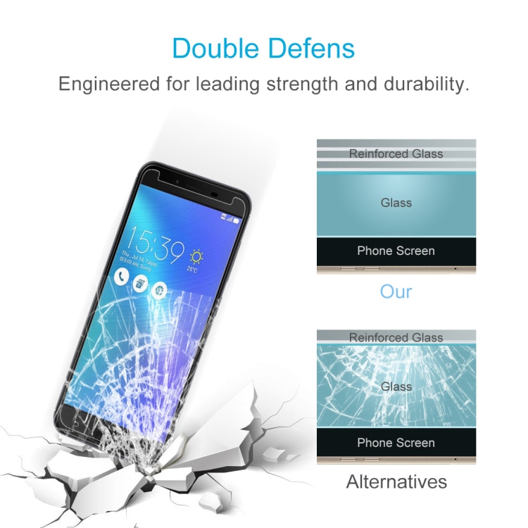 0.26mm 9H 2.5D Tempered Glass Film for Asus ZenFone 3 Max ZC553KL