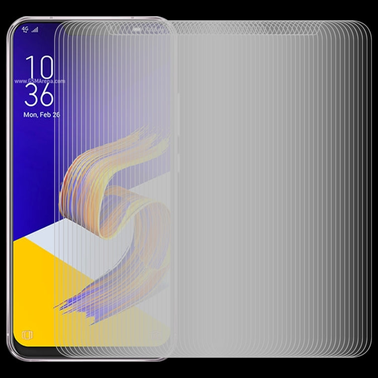 100 PCS 0.26mm 9H 2.5D Tempered Glass Film for Asus Zenfone 5z ZS620KL