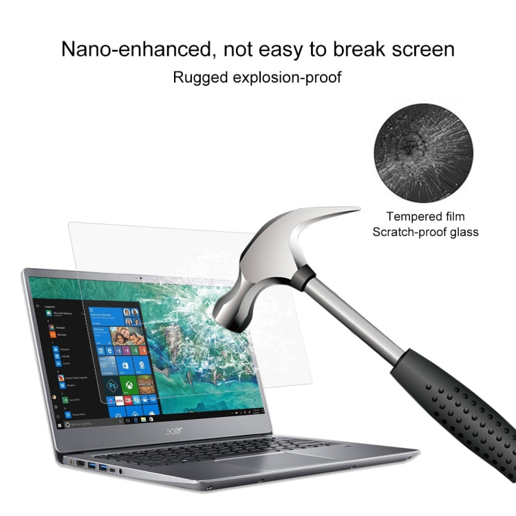 Laptop Screen HD Tempered Glass Protective Film for Acer Swift 3 Laptop - SF314-54-524Y 14 inch