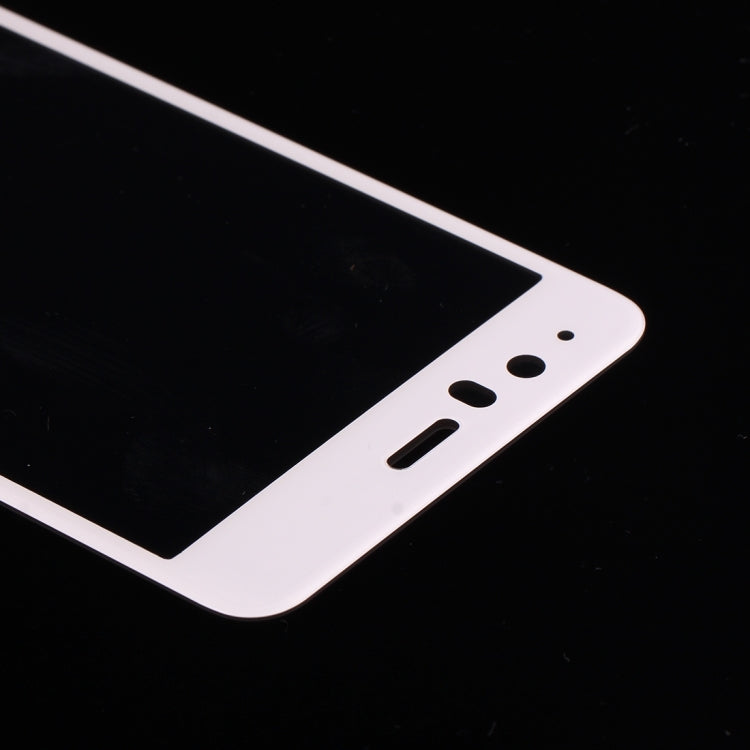 For Huawei  P10 0.3mm 9H Surface Hardness 3D Curved Silk-screen Full Screen Tempered Glass Screen Protector (White)