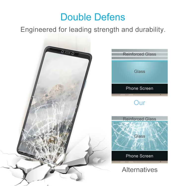 10 PCS 0.26mm 9H 2.5D Tempered Glass Film for Google Pixel 4