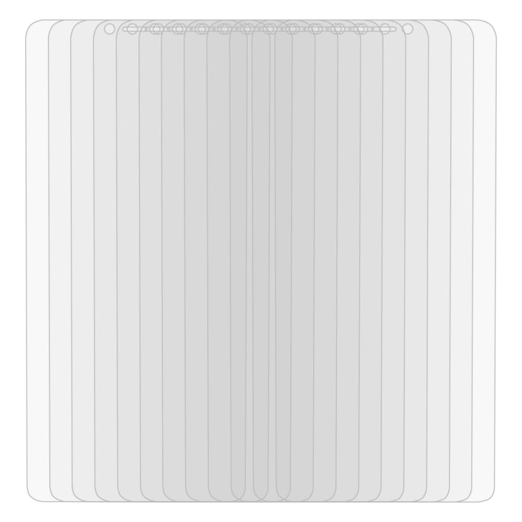 50 PCS 0.26mm 9H 2.5D Tempered Glass Film for Google Pixel 4, No Retail Package