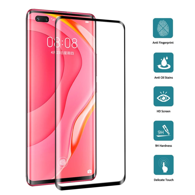 For Huawei Nova 7 Pro 25 PCS 3D Curved Edge Full Screen Tempered Glass Film