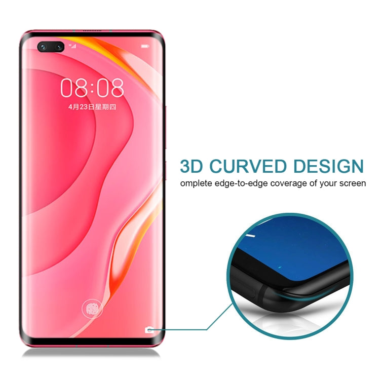 For Huawei Nova 7 Pro 25 PCS 3D Curved Edge Full Screen Tempered Glass Film
