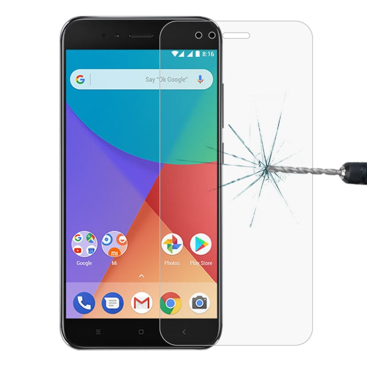 0.26mm 9H 2.5D Tempered Glass Film for Xiaomi Mi A1