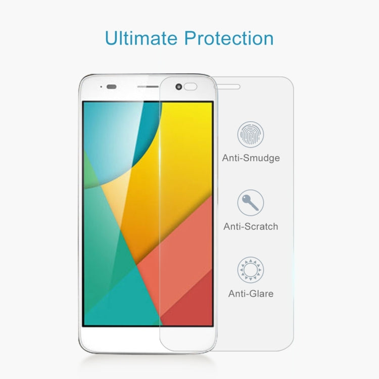 100 PCS 0.26mm 9H 2.5D Tempered Glass Film for Huawei Y6 II