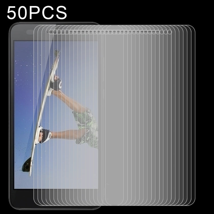 50 PCS 0.26mm 9H 2.5D Tempered Glass Film for Huawei Honor 5A