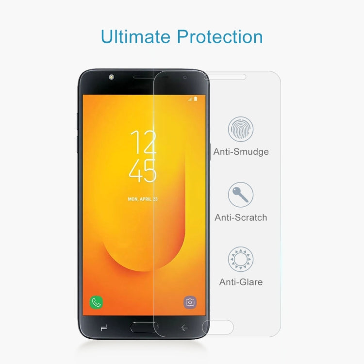 50 PCS 0.26mm 9H 2.5D Tempered Glass Film for Galaxy J7 Duo