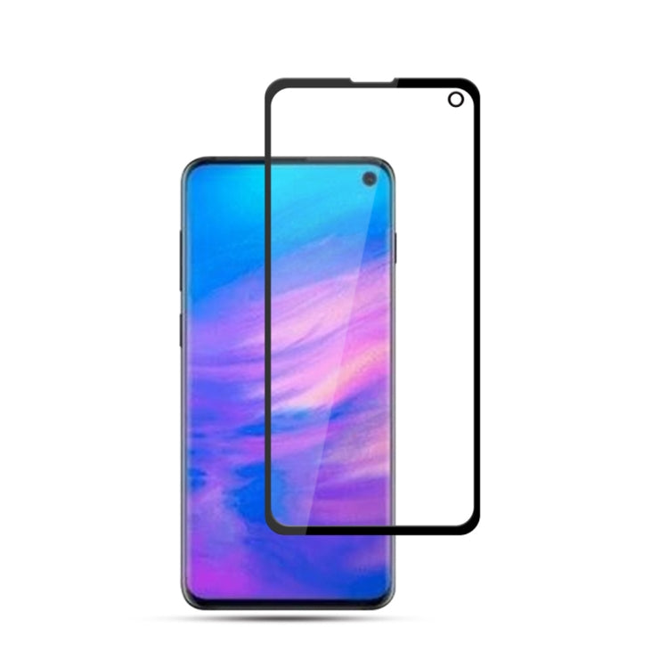 mocolo Full Glue 0.33mm 9H 2.5D Tempered Glass Film for Galaxy S10e(Black)