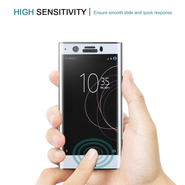 For Sony Xperia XZ1 Compact 0.26mm 9H Surface Hardness 3D Full Screen Tempered Glass Screen Protector