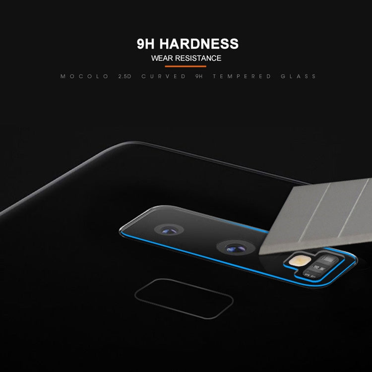 mocolo 0.15mm 9H 2.5D Round Edge Rear Camera Lens Tempered Glass Film for Galaxy Note9(Transparent)
