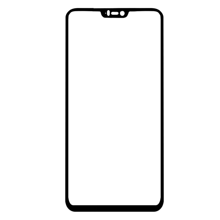 0.33mm 9H 2.5D Tempered Glass Film for OnePlus 6(Black)