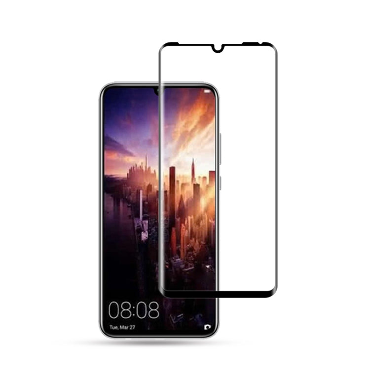 mocolo 0.33mm 9H 3D Round Edge Tempered Glass Film for Huawei P30 Pro(Black)