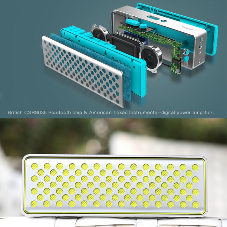 ROCK Mubox Bluetooth Speaker Portable Wireless Stereo Subwoofer Audio Receiver, Support Hands-free Calls , For iPhone, Galaxy, Sony, Lenovo, HTC, Huawei, Google, LG, Xiaomi, other Smartphones