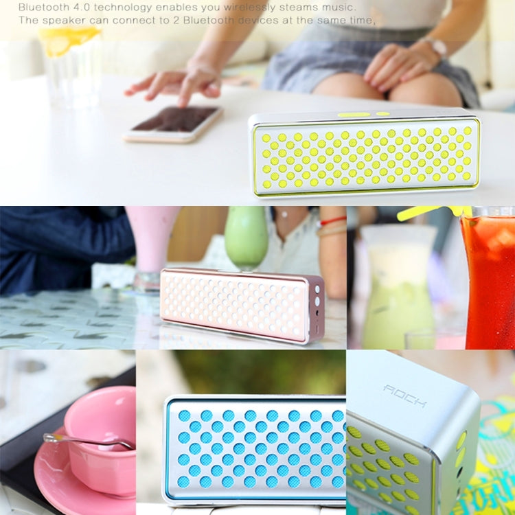 ROCK Mubox Bluetooth Speaker Portable Wireless Stereo Subwoofer Audio Receiver, Support Hands-free Calls , For iPhone, Galaxy, Sony, Lenovo, HTC, Huawei, Google, LG, Xiaomi, other Smartphones