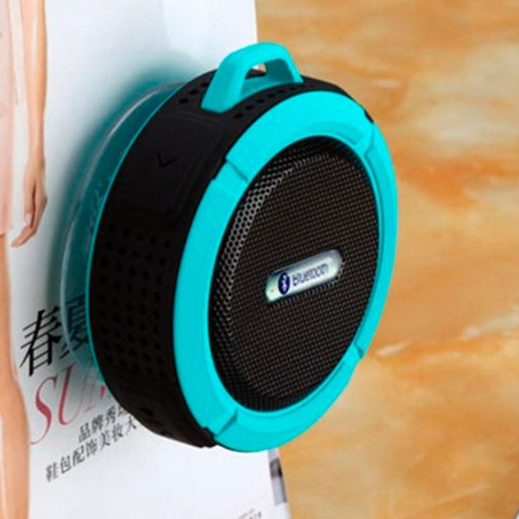 C6 Outdoor Waterproof Bluetooth Speaker, with Suction, Supporting Handsfree(White)
