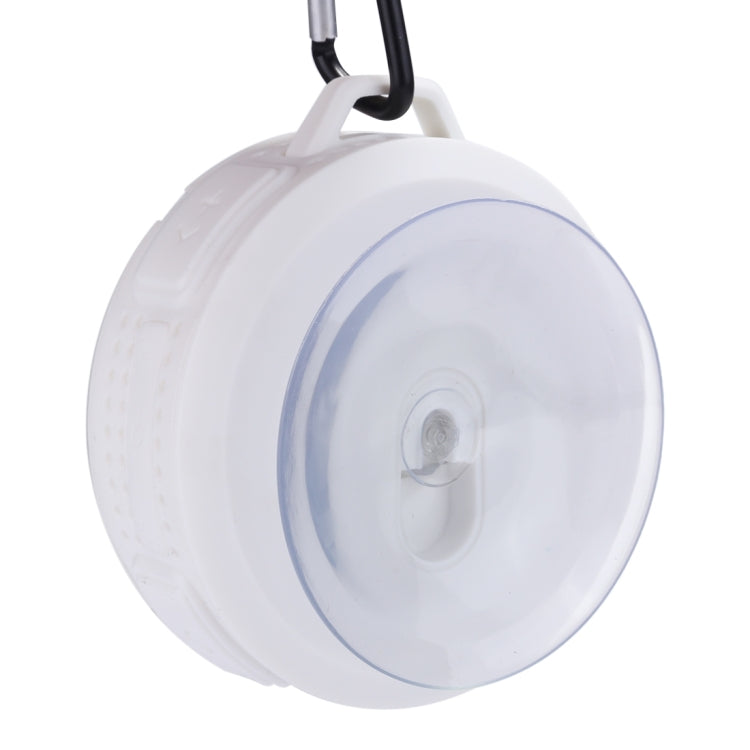 C6 Outdoor Waterproof Bluetooth Speaker, with Suction, Supporting Handsfree(White)