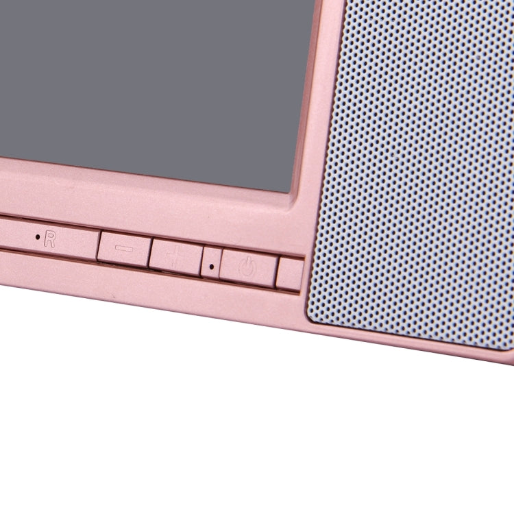 S01 WiFi Smart Speaker, 7.0 inch Display, Android 4.4 Allwinner A33 Cortex A7 Quad Core 1.3GHz, RAM: 1GB, ROM: 8GB, 2.0MP Camera(Rose Gold)
