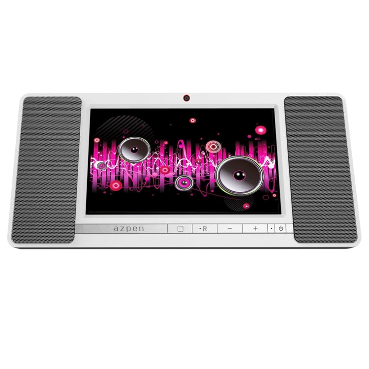azpen A760 WiFi Bluetooth Smart Speaker, 7.0 inch Touch Screen, Android 5.1 Allwinner A33 Cortex A7 Quad Core 1.3GHz, RAM: 1GB, ROM: 8GB, 0.3MP Camera