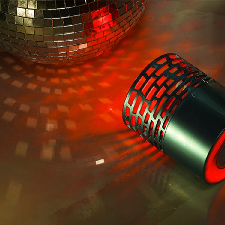 BOXIANG Q5 Multifunctional Color LED Light Wireless Bluetooth Speaker , with Mic, Support Hands-free Answer Phone & FM Radio & TF Card & Touch Button