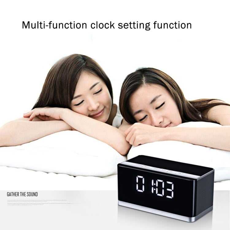 MUSKY DY 27 HiFi Portable Bluetooth Speaker with Mic & Handsfree, Support Clock Alarm / AUX, For iPhone, iPad, Galaxy, Sony, Lenovo, HTC, Huawei, Google, LG, Xiaomi, other Smartphones