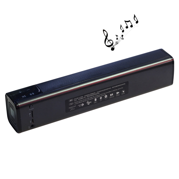 SL-1000S 20W Big Power Super Bass Subwoofer Portable Bluetooth Speaker with Mic & Handsfree, For iPhone, iPad, Galaxy, Sony, Lenovo, HTC, Huawei, Google, LG, Xiaomi, other Smartphones