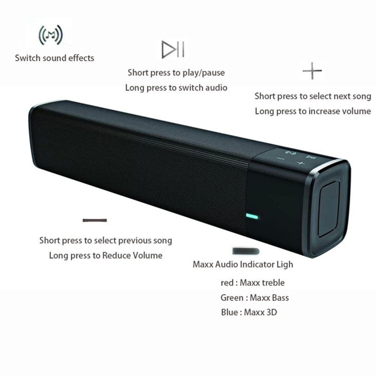 SL-1000S 20W Big Power Super Bass Subwoofer Portable Bluetooth Speaker with Mic & Handsfree, For iPhone, iPad, Galaxy, Sony, Lenovo, HTC, Huawei, Google, LG, Xiaomi, other Smartphones