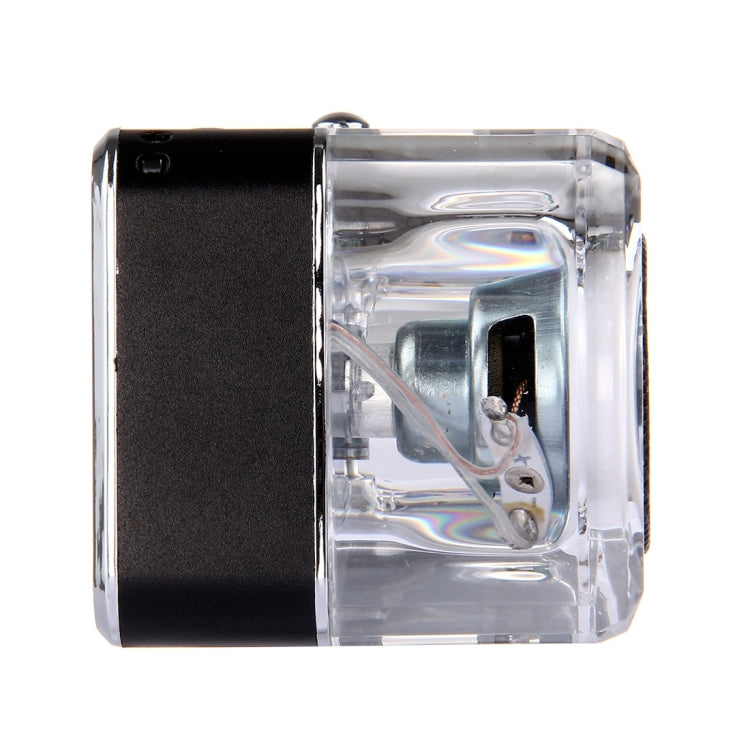 NiZHi TT-028 Multifunctional Mini Card Music Playback Speaker , with LCD Display & Color Light, Support TF Card & U-disk & AUX Line In and Out & FM Function