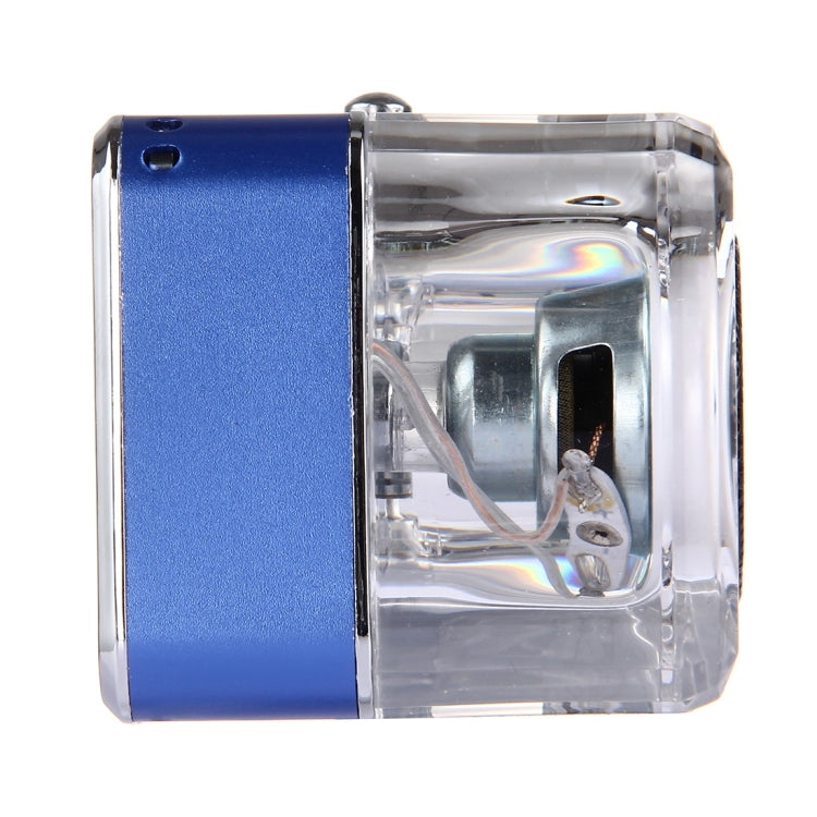 NiZHi TT-028 Multifunctional Mini Card Music Playback Speaker , with LCD Display & Color Light, Support TF Card & U-disk & AUX Line In and Out & FM Function