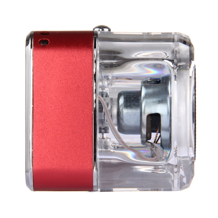 NiZHi TT-028 Multifunctional Mini Card Music Playback Speaker , with LCD Display & Color Light, Support TF Card & U-disk & AUX Line In and Out & FM Function