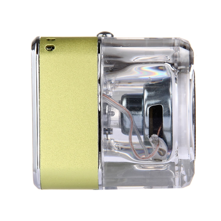 NiZHi TT-029 Multifunctional Mini Multimedia Music Playback Speaker , with LCD Display & Color Light, Support TF Card & U-disk & AUX Line In and Out & FM & Alarm Clock and Time & Lyrics Display  Function