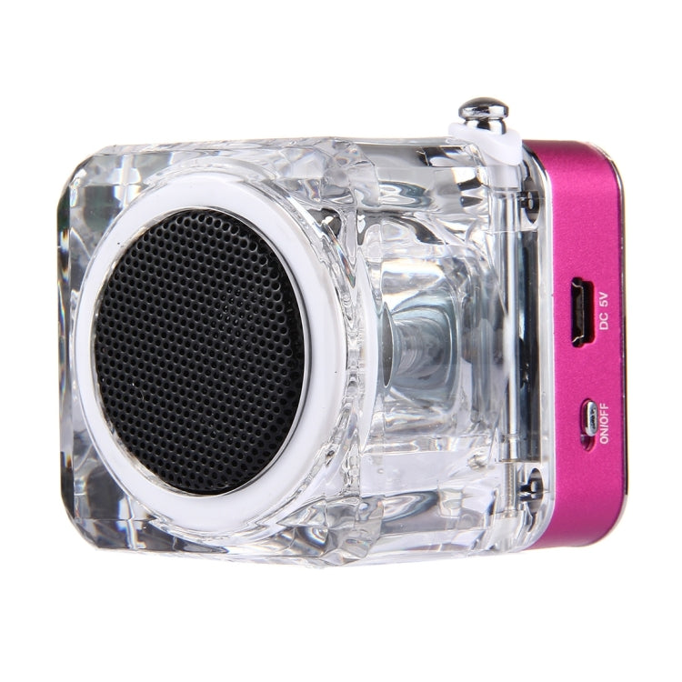NiZHi TT-029 Multifunctional Mini Multimedia Music Playback Speaker , with LCD Display & Color Light, Support TF Card & U-disk & AUX Line In and Out & FM & Alarm Clock and Time & Lyrics Display  Function