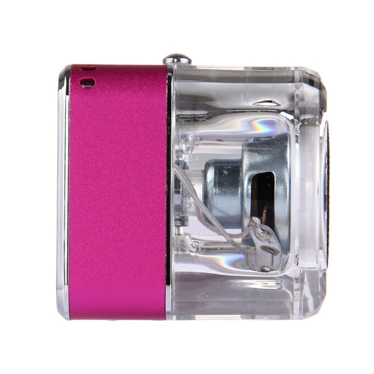 NiZHi TT-029 Multifunctional Mini Multimedia Music Playback Speaker , with LCD Display & Color Light, Support TF Card & U-disk & AUX Line In and Out & FM & Alarm Clock and Time & Lyrics Display  Function