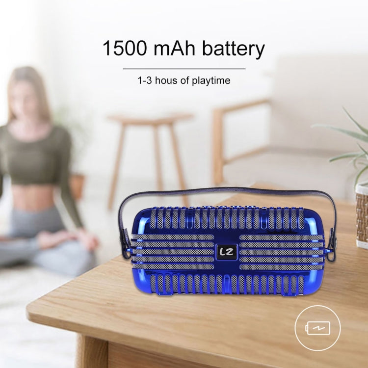LZ E27 DC 5V Portable Wireless Speaker with Hands-free Calling, Support USB & TF Card & 3.5mm Aux