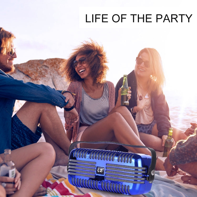 LZ E27 DC 5V Portable Wireless Speaker with Hands-free Calling, Support USB & TF Card & 3.5mm Aux