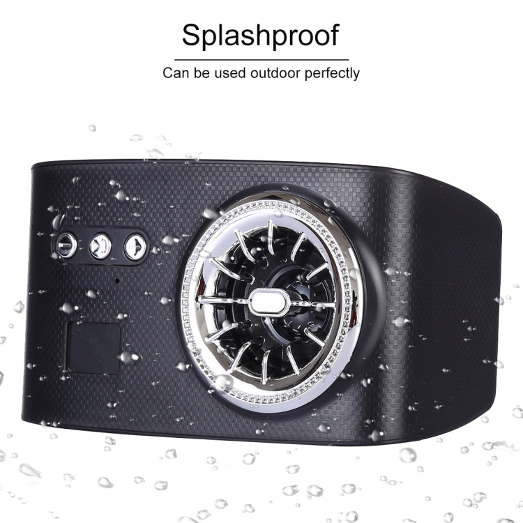 LN-21 DC 5V Portable Wireless Speaker with Hands-free Calling, Support USB & TF Card (Black)
