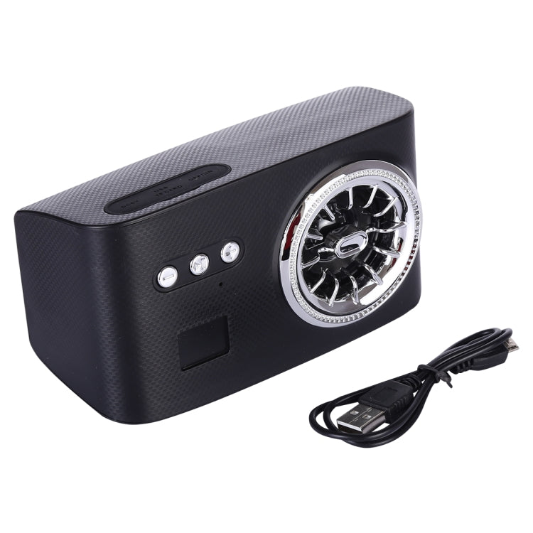 LN-21 DC 5V Portable Wireless Speaker with Hands-free Calling, Support USB & TF Card (Black)
