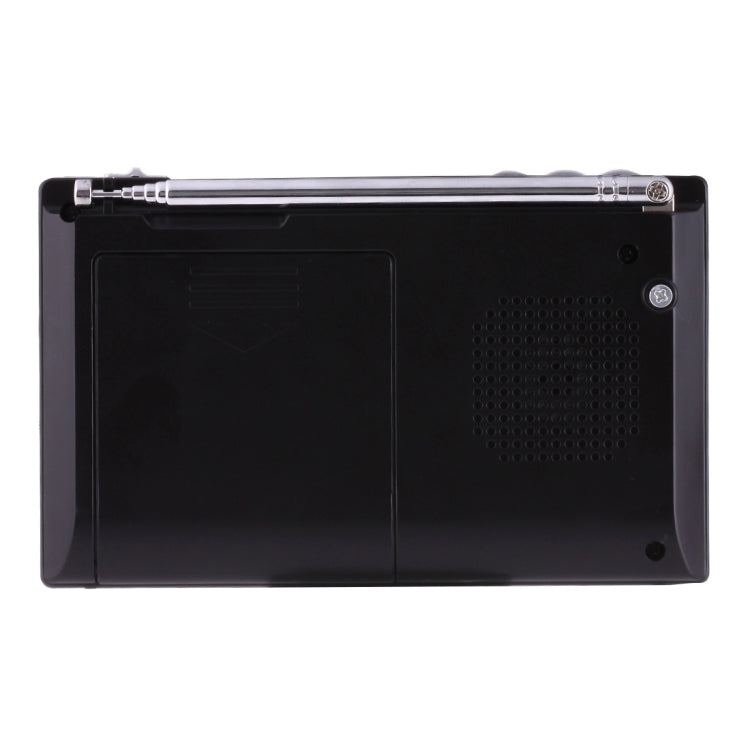 HAONING HN-315UA Portable FM AM SW (1-7) 9 Bands Channels Radio, Rechargeable Li-ion Battery, Support Micro TF Card / USB  / MP3 Player