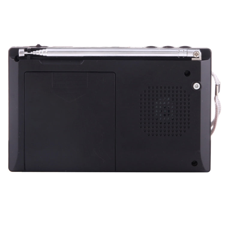 HAONING HN-BT336 Portable FM AM SW (1-7) 9 Bands Channels Radio, Rechargeable Li-ion Battery, Support Micro TF Card / USB / Bluetooth / MP3 Player
