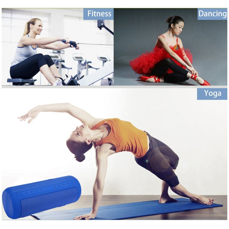 E5 Life Waterproof Bluetooth Stereo Speaker, with Built-in MIC & Handle, Support Hands-free Calls & TF Card & AUX IN & Power Bank, Bluetooth Distance: 10m