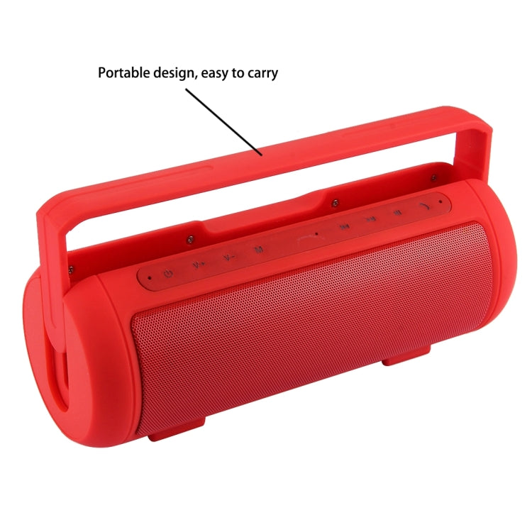 E5 Life Waterproof Bluetooth Stereo Speaker, with Built-in MIC & Handle, Support Hands-free Calls & TF Card & AUX IN & Power Bank, Bluetooth Distance: 10m