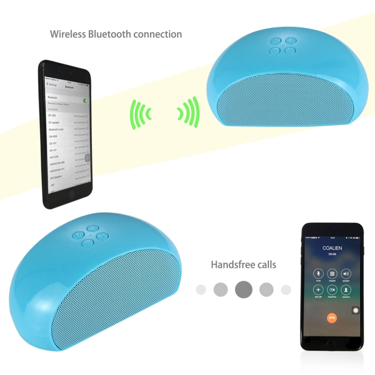 Y40 Portable Bluetooth Stereo Speaker, with Built-in MIC, Support Hands-free Calls & TF Card & AUX IN & FM, Bluetooth Distance: 10m